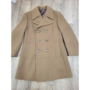 LodenFrey Vienna Austria Brown Original Model 46R Button Coat Jacket NEW Vintage